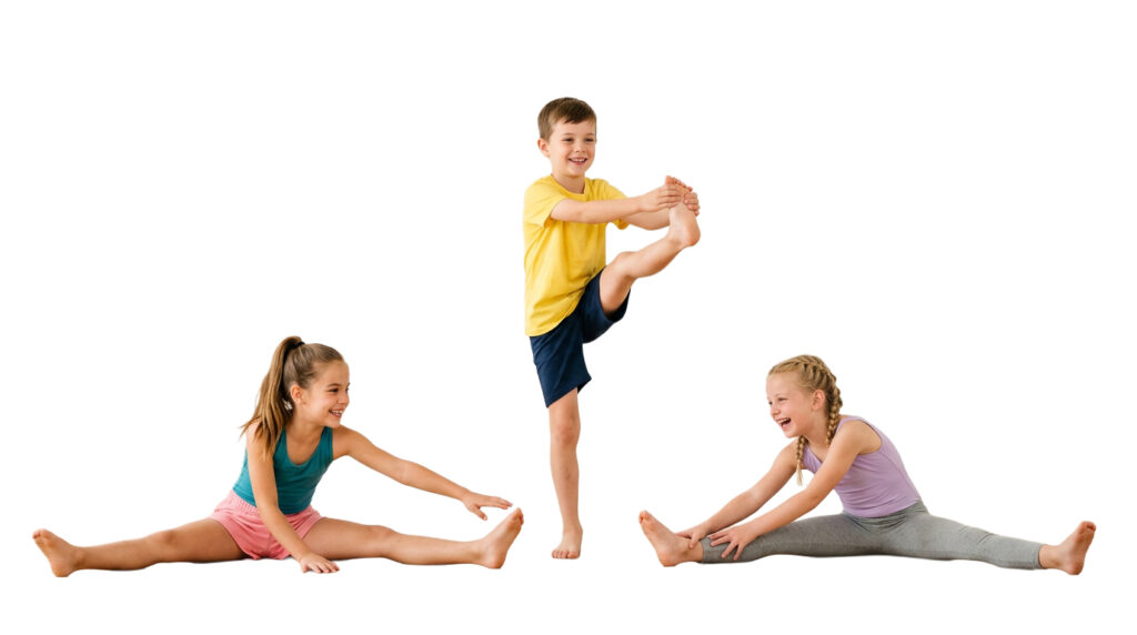 Despunta Danza - estiramientos ninos yoga